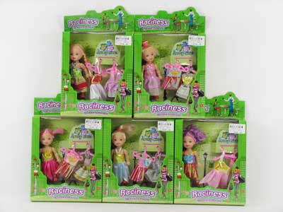 3.5" Doll Set(5S) toys