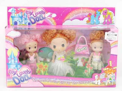 Doll Set(3in1) toys