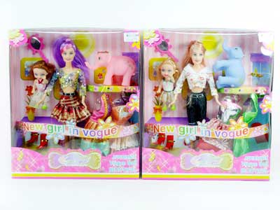 Doll Set(2in1) toys