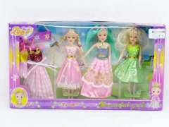 7.5"Doll Set(3in1)