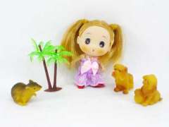 Doll & Animal(2S) toys