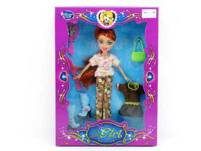 9"Doll Set(4C) toys