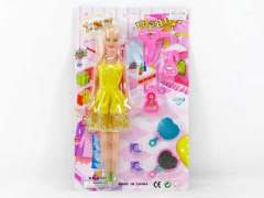 11.5"Doll & Beauty Set toys