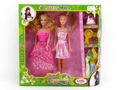 Doll Set(2in1) toys