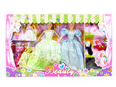 Doll Set(3in1) toys