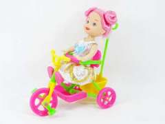 Doll & Free Wheel Car