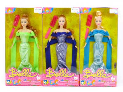 11.5" Doll Set(3S) toys