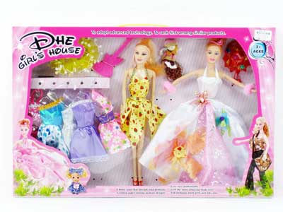 Doll Set(2in1) toys