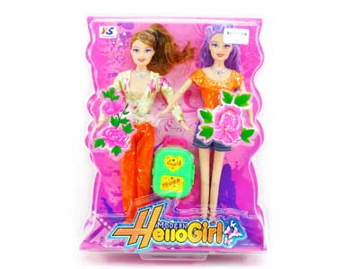 11"Doll Set(2in1) toys