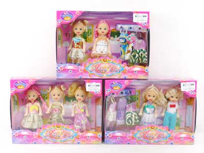 3.5"Doll Set(3S) toys