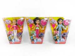 9"Doll Set(3S) toys