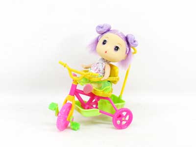 2.5"Doll & Tricycle toys