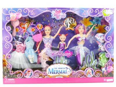 Doll Set(3in1) toys