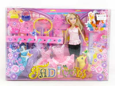 9"Doll Set(3S) toys