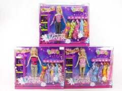 11.5"Doll Set(3S) toys