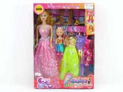 Doll Set(2in1) toys