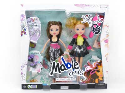 9"Doll Set(2in1) toys