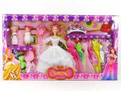 11.5"Doll Set(3in1)