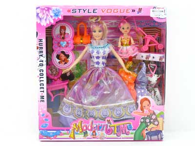 11.5"Doll Set(2in1) toys