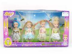 3.5"Doll Set(4in1)