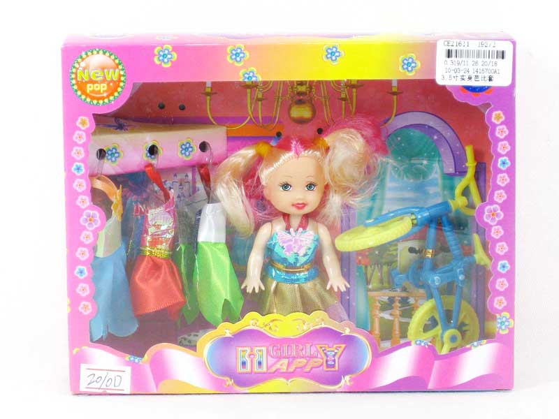 3.5"Doll Set toys