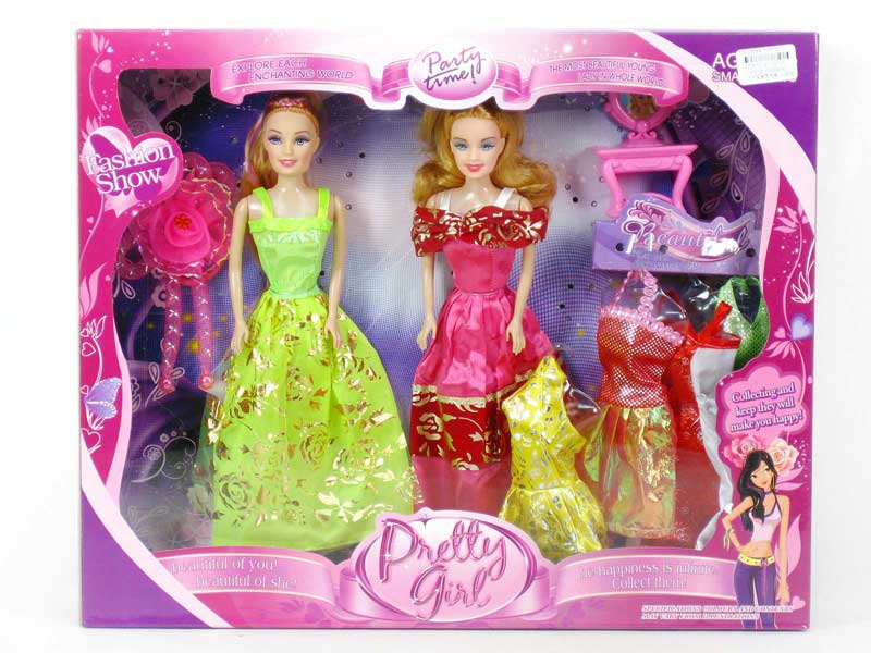 11.5"Doll Set(2in1) toys