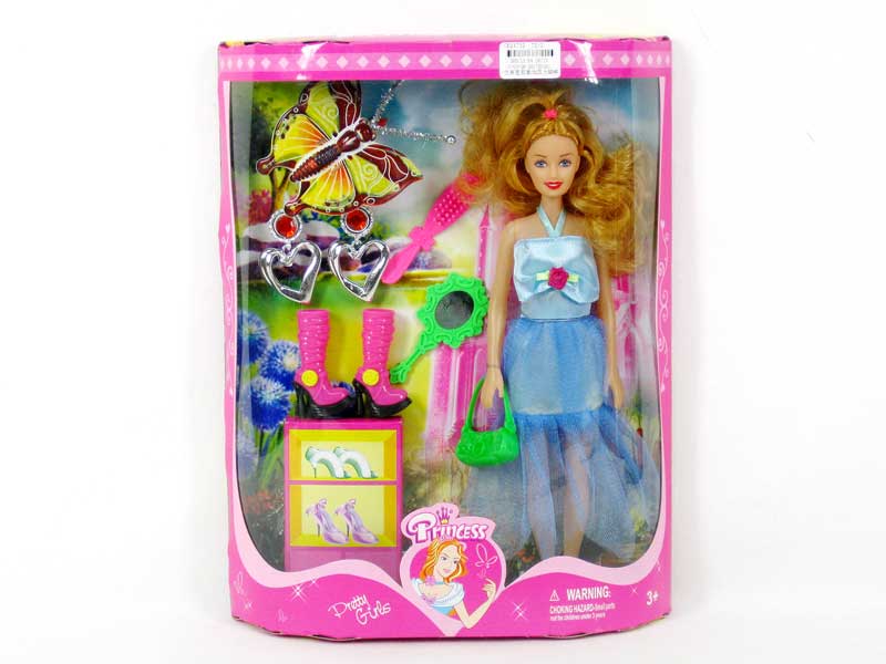 Doll Set & Press Butterfly toys