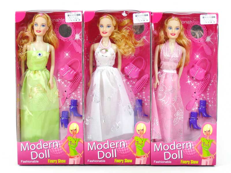11.5" Doll Set(3S) toys