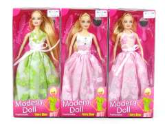 11.5" Doll Set(3S)