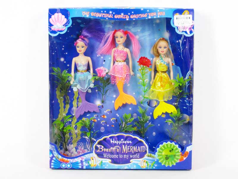 7"Doll Set(3in1) toys
