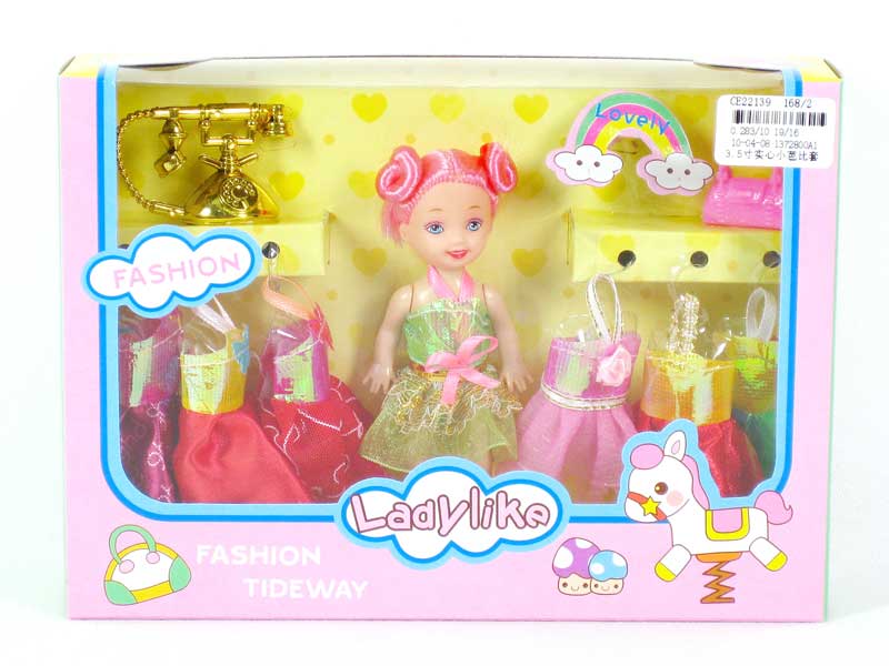 3.5"Doll Set toys