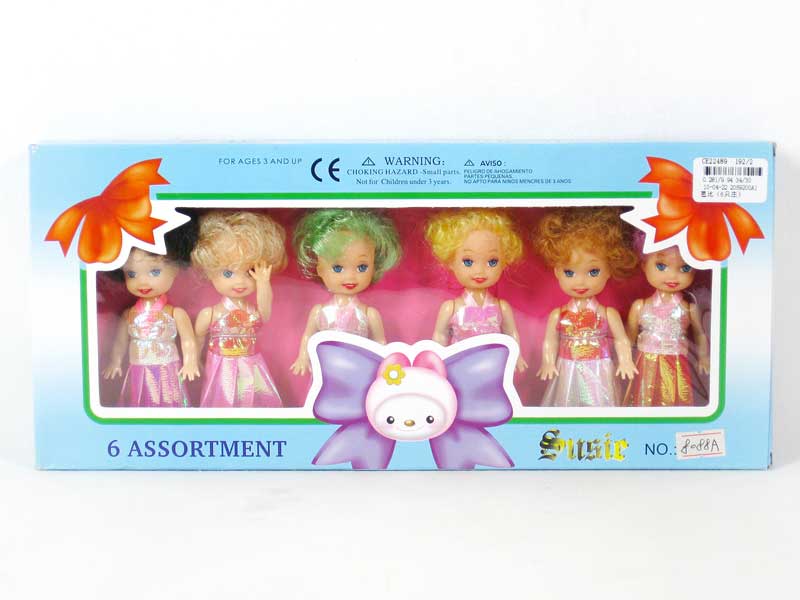 Doll(6in1) toys