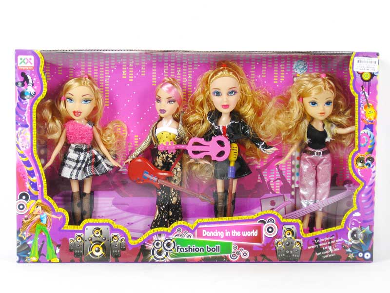 9"Doll Set(4in1) toys