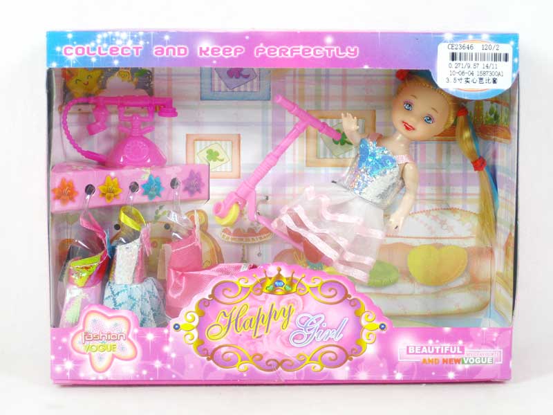 3.5"Doll Set toys