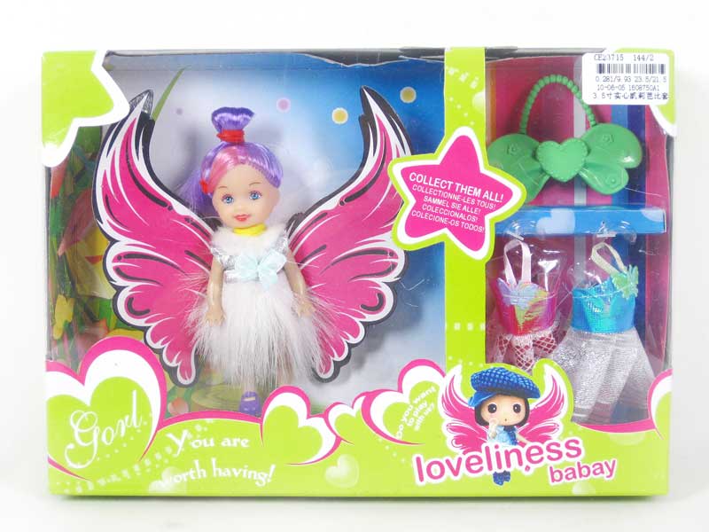 3.5"Doll Set toys