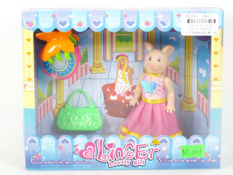 3.5"Doll Set(2C) toys