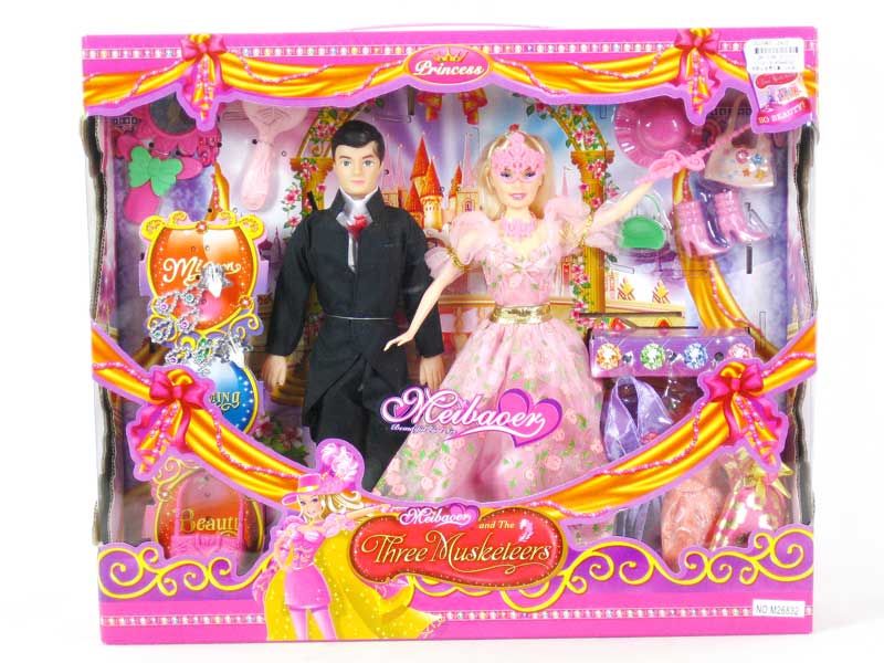 Doll Set(2in1) toys