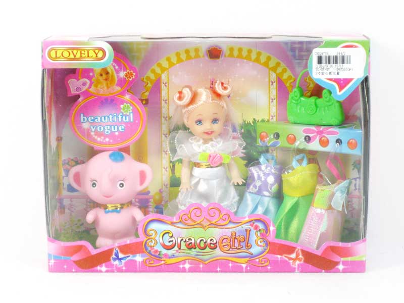 3"Doll Set toys