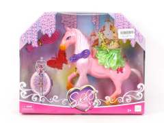 Doll Set & Beauty Horse(4C)