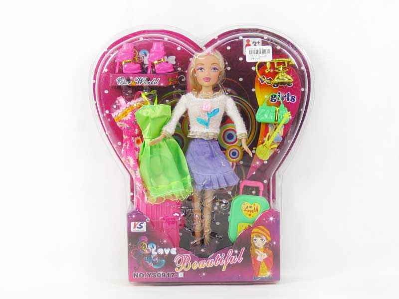 11"Beauty Girl Set toys