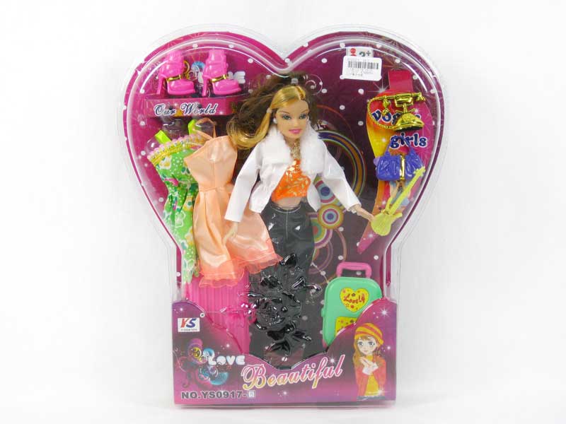 11"Beauty Girl Set toys