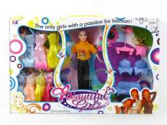 11＂Beauty Girl Set toys