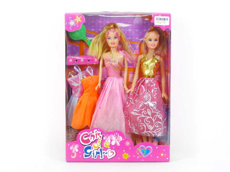 11"Doll Set(2in1) toys