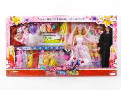Doll Set(4in1) toys