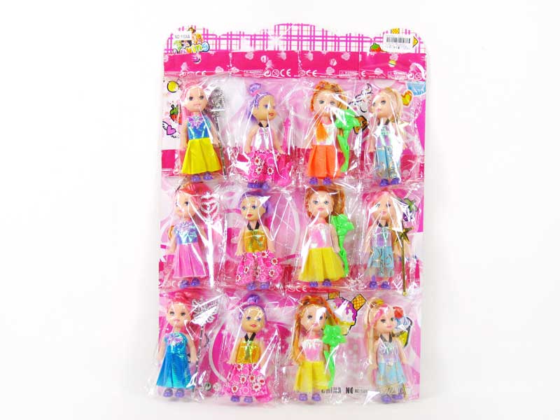 3"Doll Set(12in1) toys