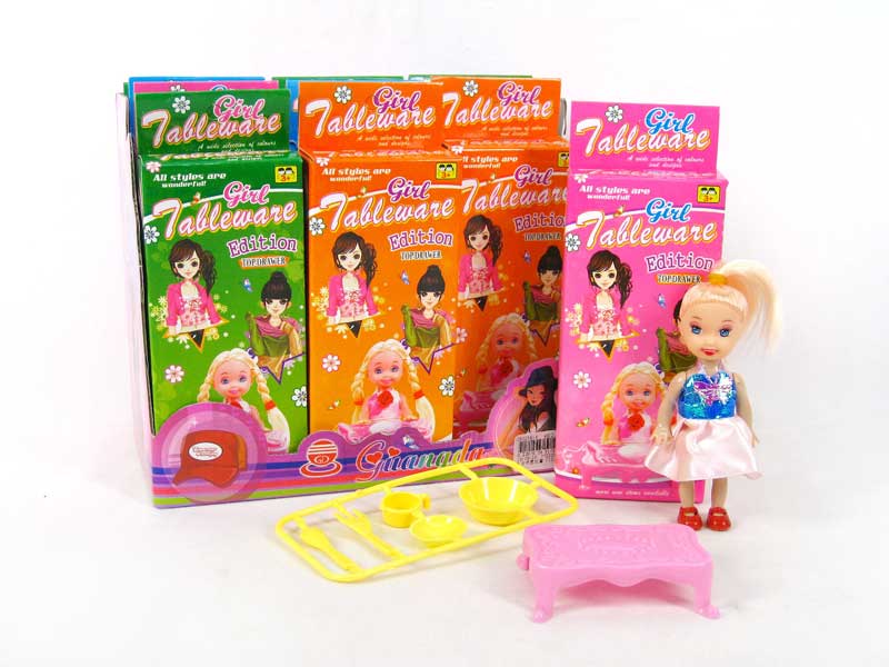 3.5"Doll Set(12in1) toys
