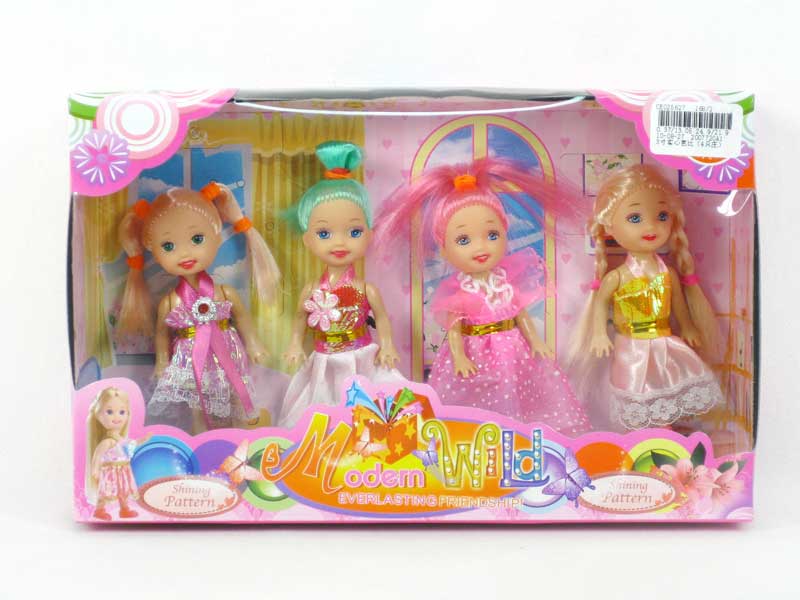3"Doll Set(4in1) toys