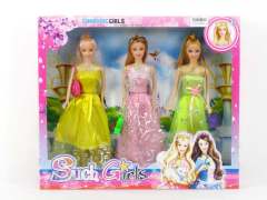 11.5"Doll Set(3in1) toys