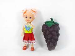 Doll & Latex Grapes