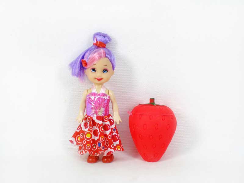 Doll & Latex Strawberry toys